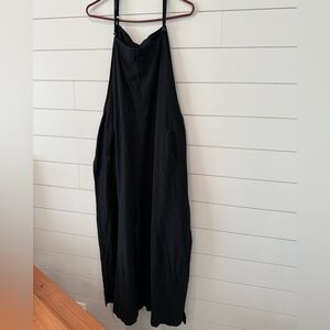 Black Sleeveless Jumpsuit